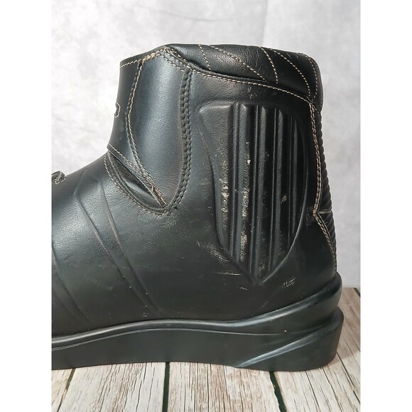 Rieker Sealed Sole Garntiesohle Leather Boots Size 8.5 One Buckle Missing main image 14